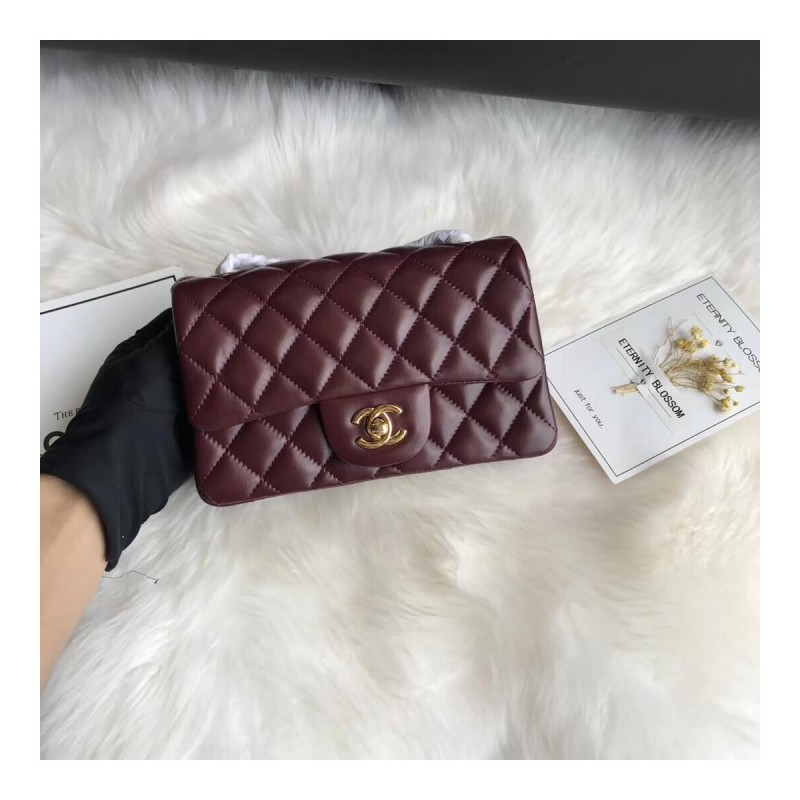 Chanel Lambskin 20cm Classic Flap Bag 1116