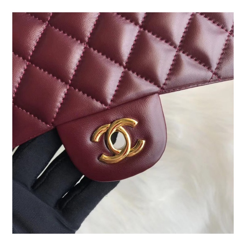 Chanel Lambskin 20cm Classic Flap Bag 1116