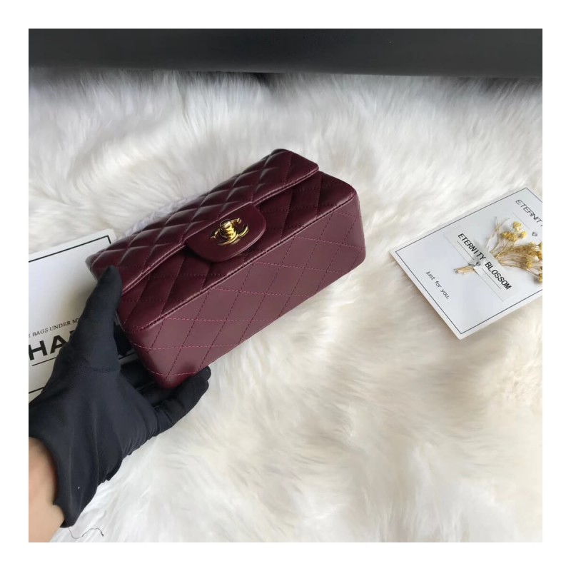 Chanel Lambskin 20cm Classic Flap Bag 1116