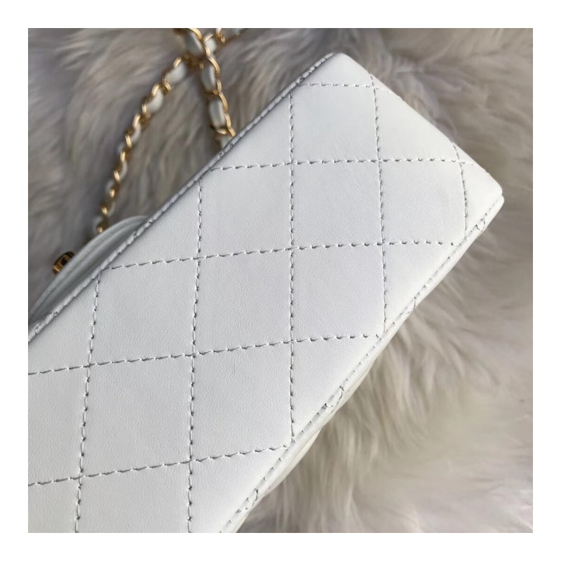 Chanel Lambskin 20cm Classic Flap Bag 1116