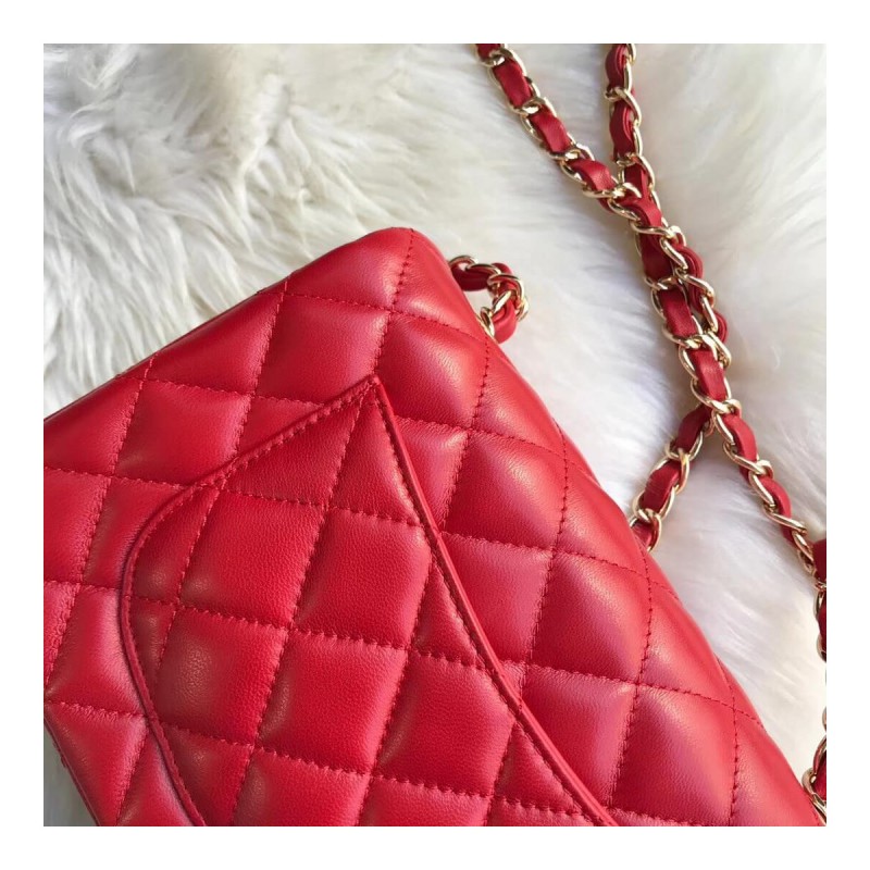 Chanel Lambskin 20cm Classic Flap Bag 1116
