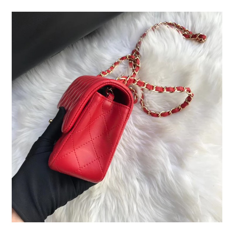 Chanel Lambskin 20cm Classic Flap Bag 1116