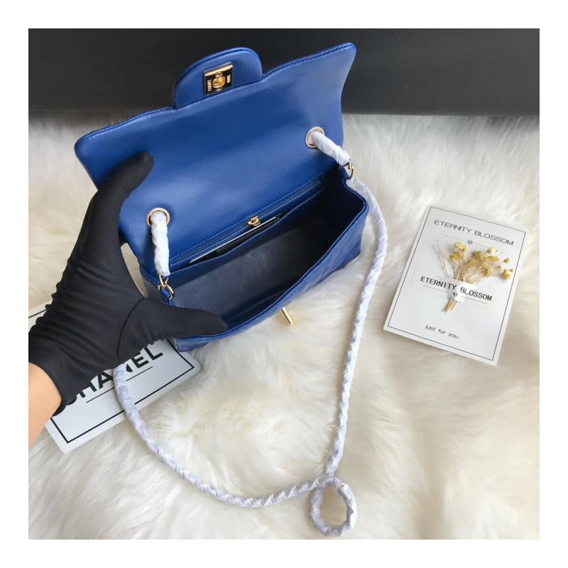 Chanel Lambskin 20cm Classic Flap Bag 1116