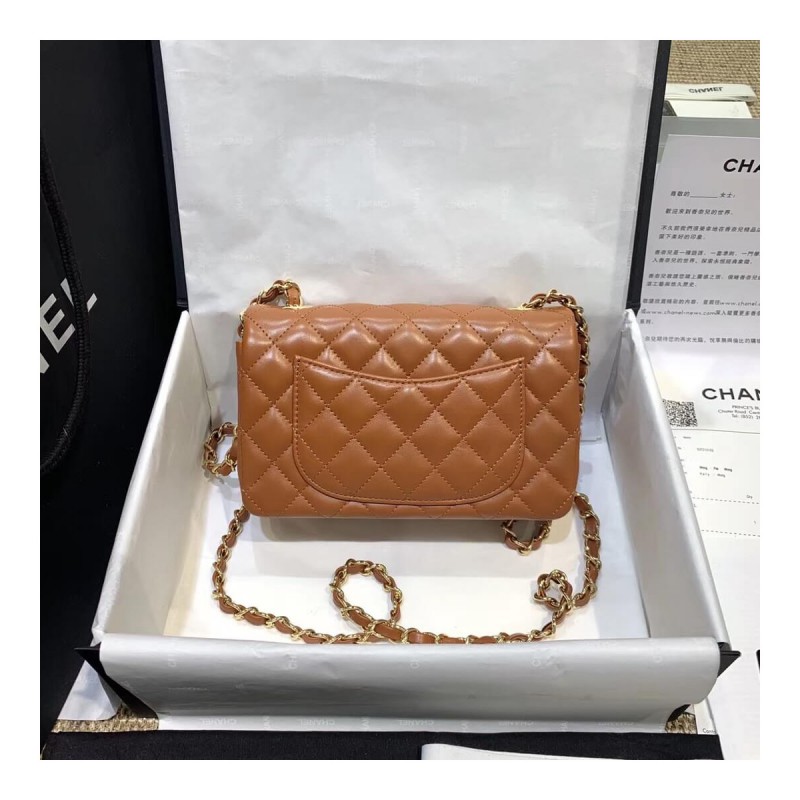 Chanel Lambskin 20cm Classic Flap Bag 1116