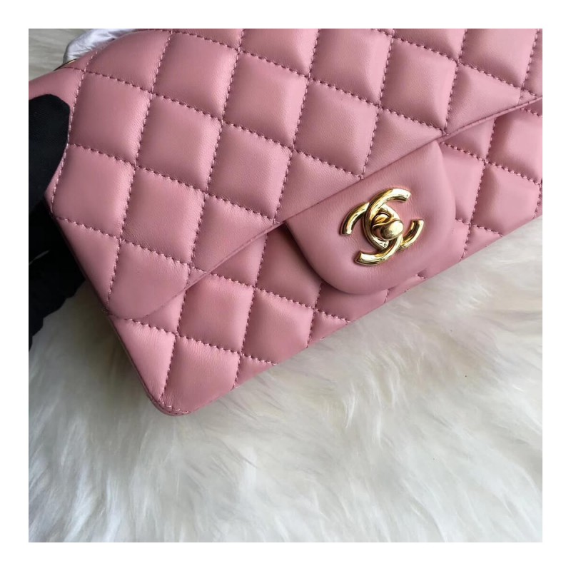 Chanel Lambskin 20cm Classic Flap Bag 1116