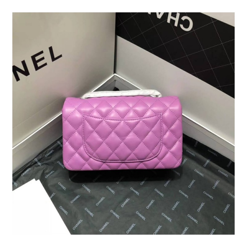 Chanel Lambskin 20cm Classic Flap Bag 1116