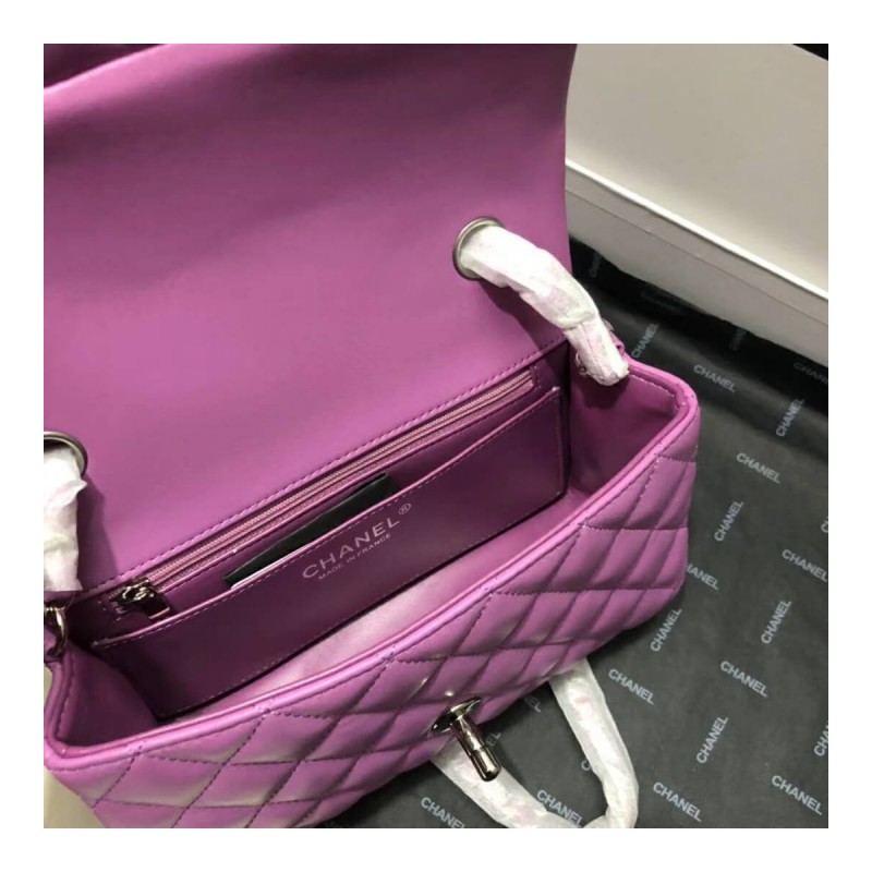 Chanel Lambskin 20cm Classic Flap Bag 1116