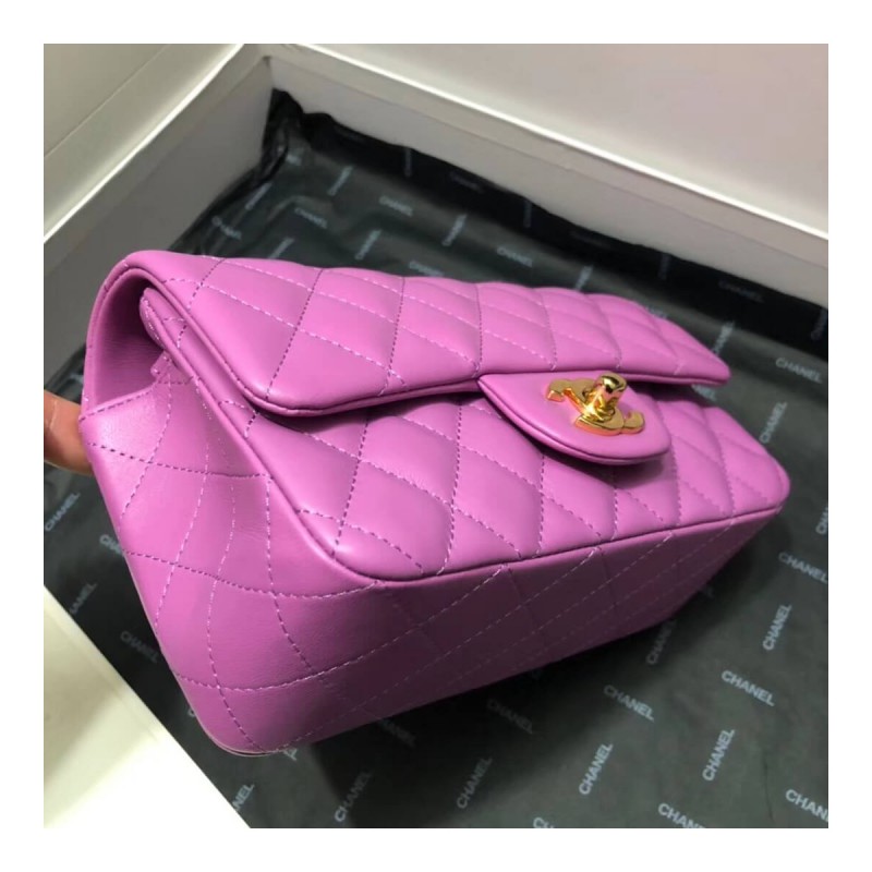 Chanel Lambskin 20cm Classic Flap Bag 1116