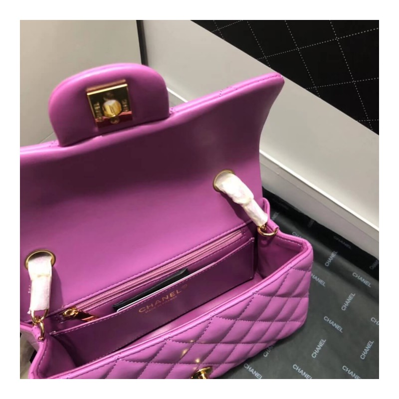 Chanel Lambskin 20cm Classic Flap Bag 1116