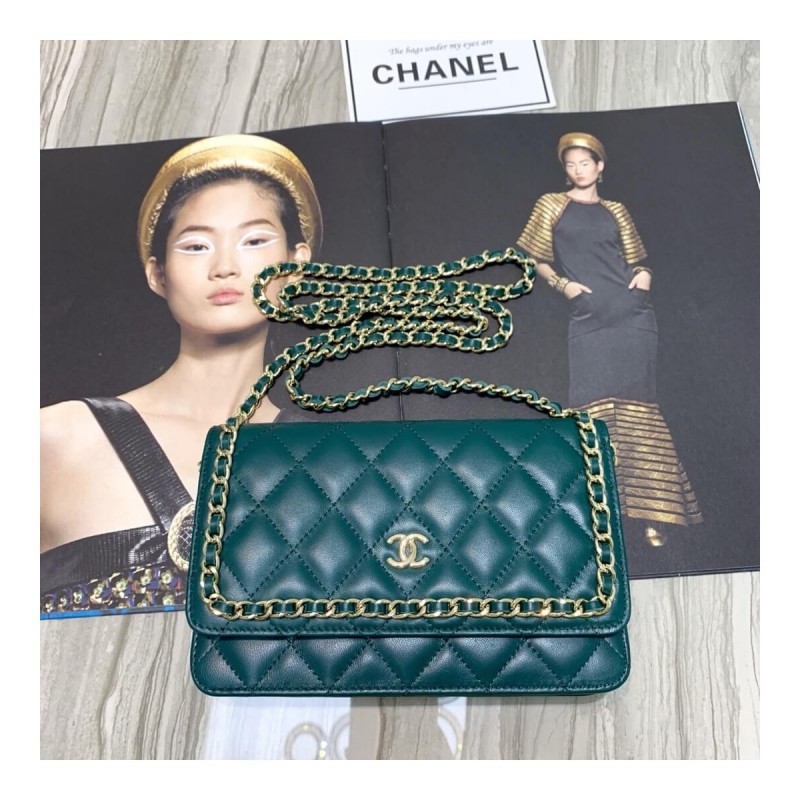 Chanel Lambskin Chain Bag 86058