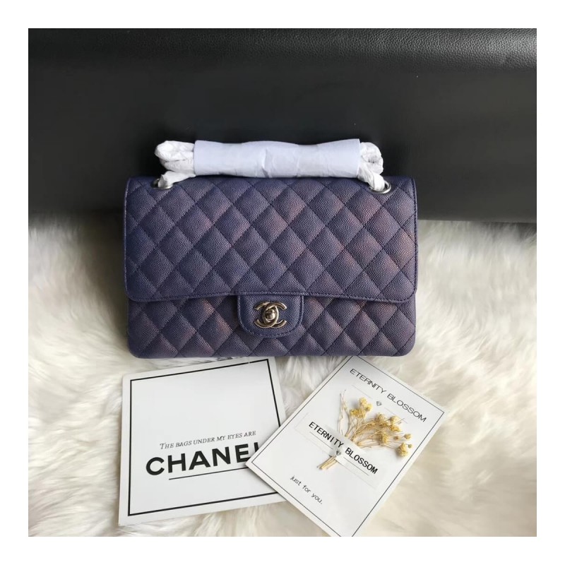 Chanel Caviar Calfskin Classic Flap Bag A01112