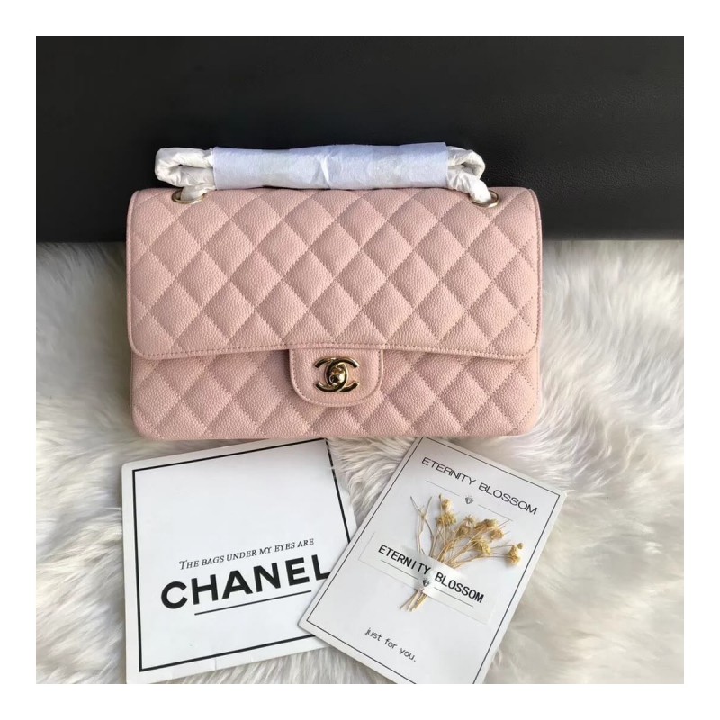Chanel Caviar Calfskin Classic Flap Bag A01112