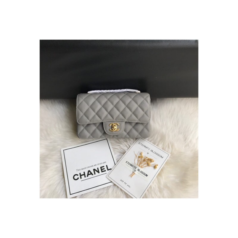 Chanel Caviar Calfskin 20cm Classic Flap Bag 1116