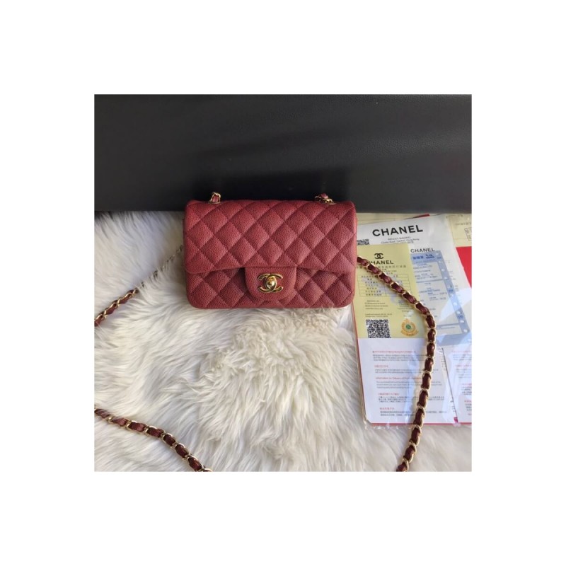 Chanel Caviar Calfskin 20cm Classic Flap Bag 1116