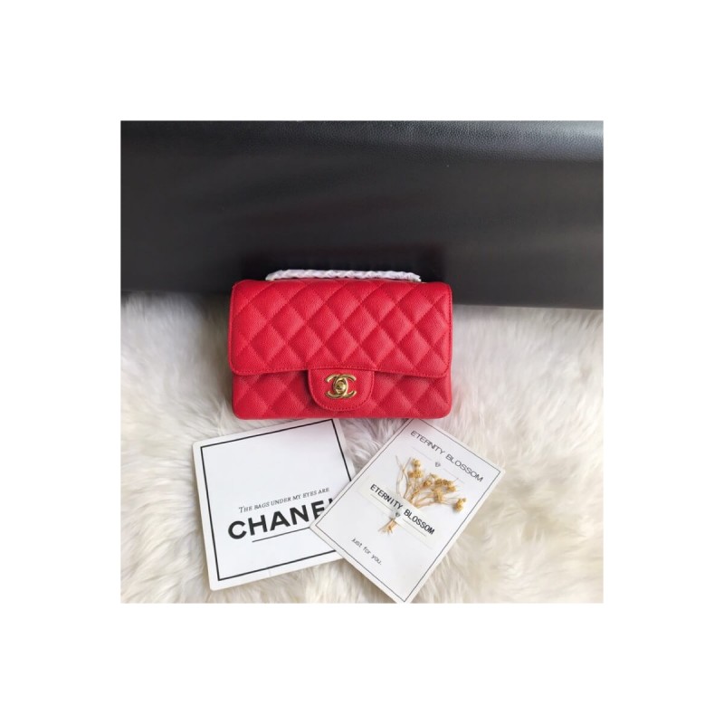 Chanel Caviar Calfskin 20cm Classic Flap Bag 1116