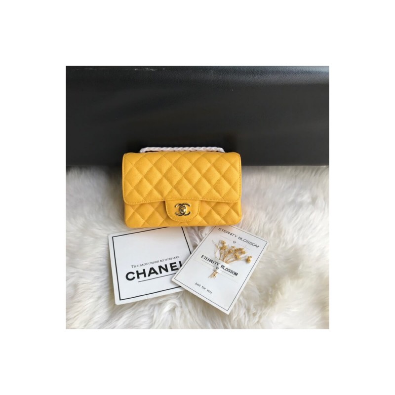 Chanel Caviar Calfskin 20cm Classic Flap Bag 1116