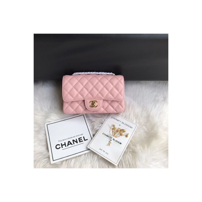 Chanel Caviar Calfskin 20cm Classic Flap Bag 1116