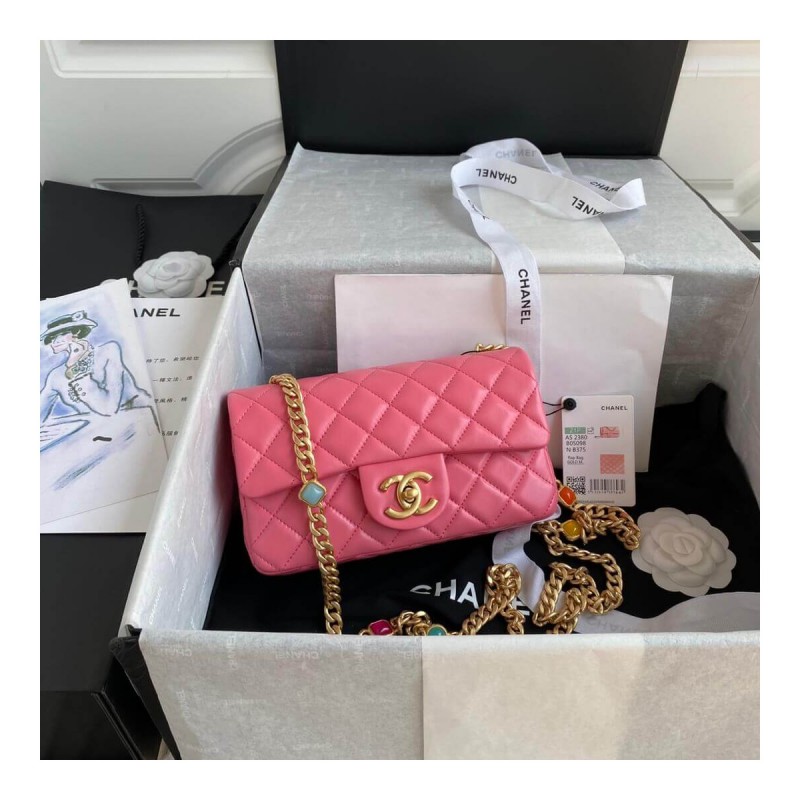 Chanel Resin Flap Bag AS2380