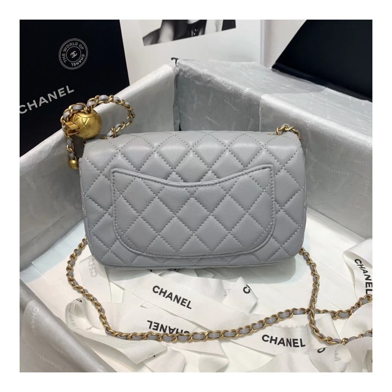 Chanel Lambskin  Flap Bag AS1787