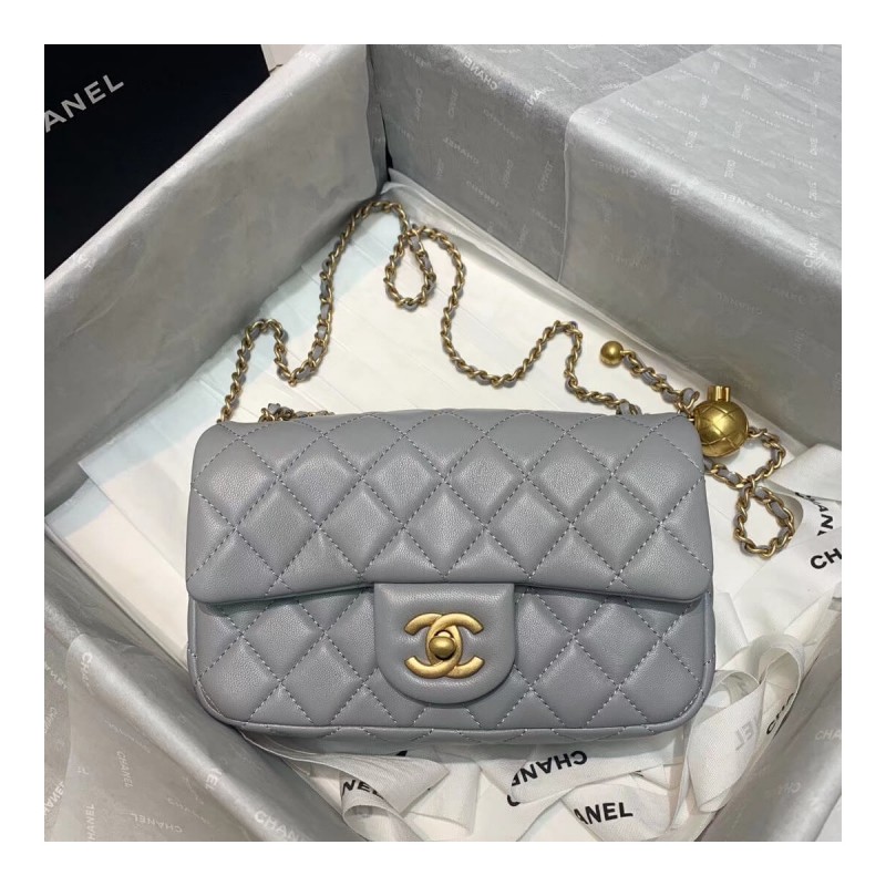 Chanel Lambskin  Flap Bag AS1787