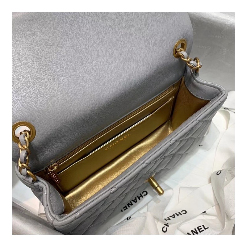Chanel Lambskin  Flap Bag AS1787