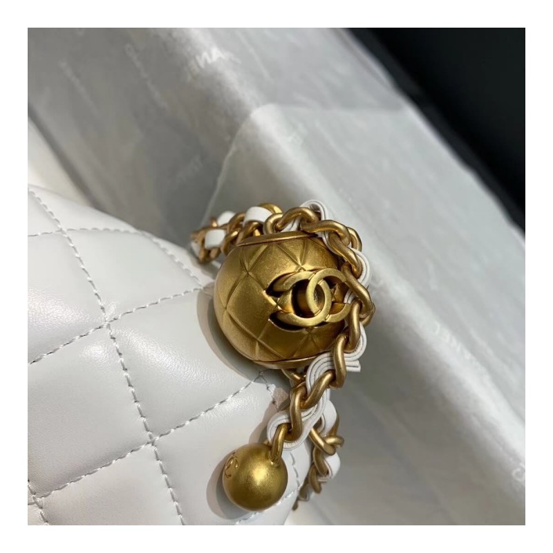 Chanel Lambskin  Flap Bag AS1787