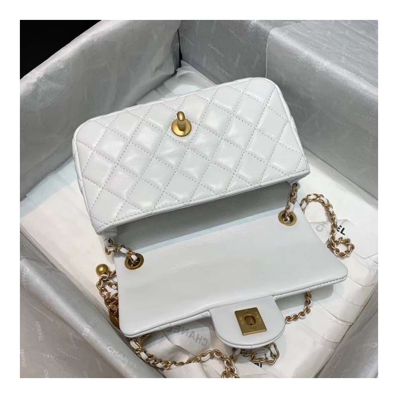 Chanel Lambskin  Flap Bag AS1787