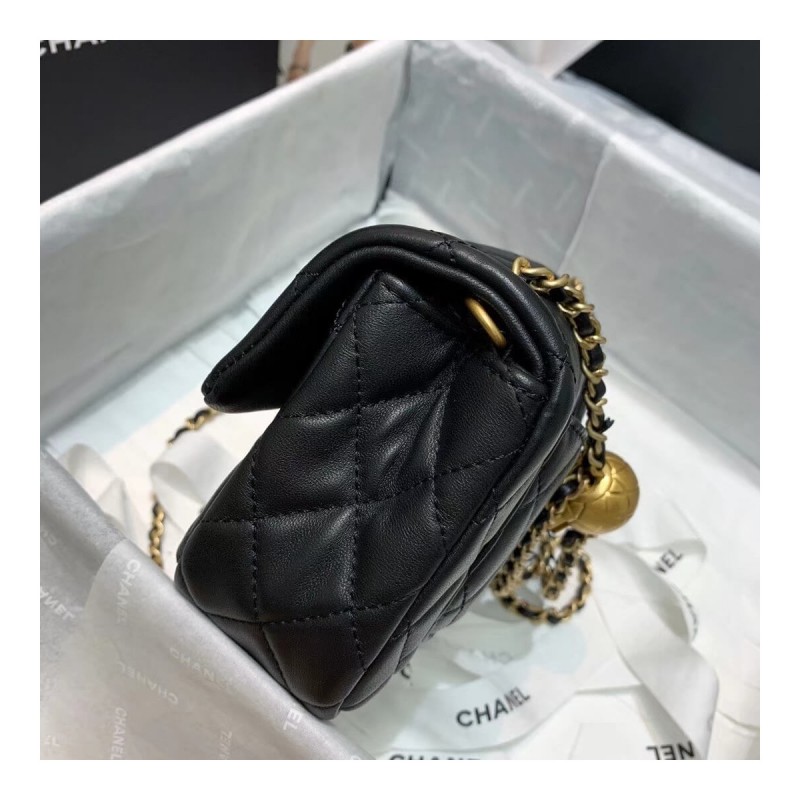 Chanel Lambskin  Flap Bag AS1787