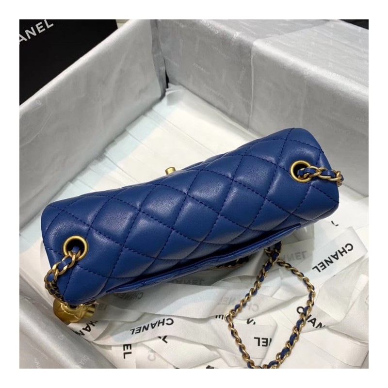 Chanel Lambskin  Flap Bag AS1787
