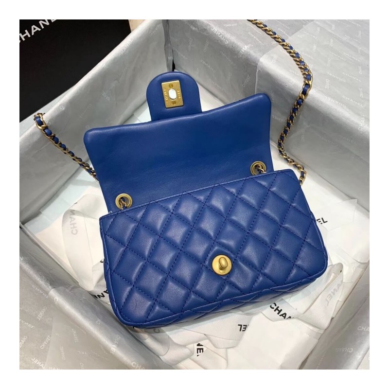 Chanel Lambskin  Flap Bag AS1787