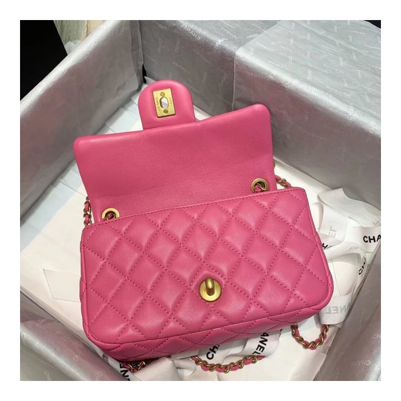 Chanel Lambskin  Flap Bag AS1787