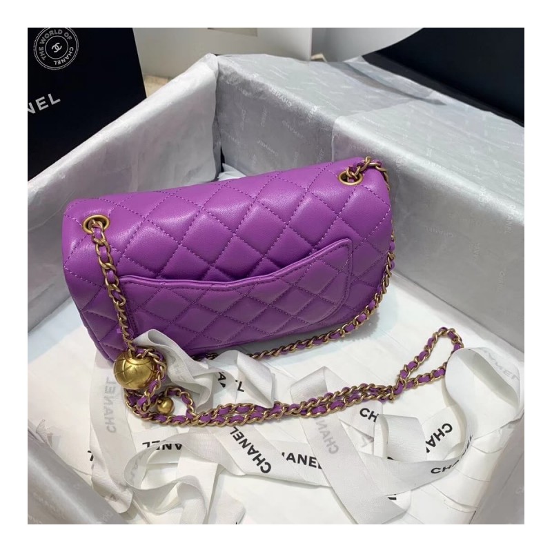 Chanel Lambskin  Flap Bag AS1787