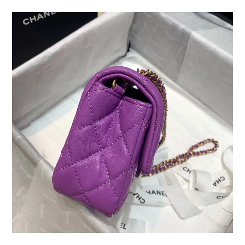 Chanel Lambskin  Flap Bag AS1787
