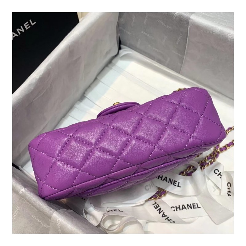 Chanel Lambskin  Flap Bag AS1787