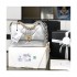 Chanel 19 Flap Bag AS1160 Silver