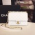 Chanel Pearl Chain Flap Bag  AS0585