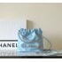 Chanel 22 mini Handbag AS3980 Light blue