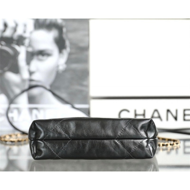 Chanel 22 mini Handbag AS3980Black