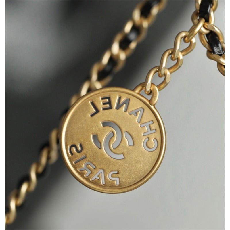 Chanel 22 mini Handbag AS3980Black