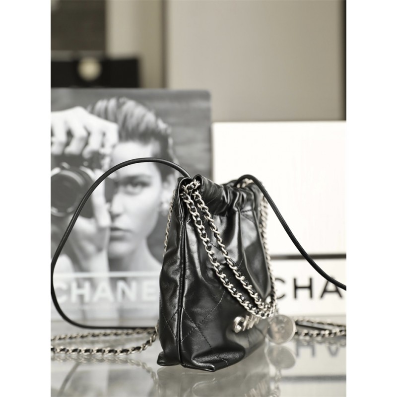 Chanel 22 mini Handbag AS3980Black01