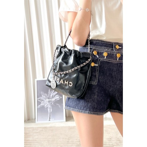 Chanel 22 mini Handbag AS3980Black01