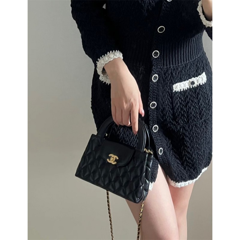 Chanel Mini Shopping bag AS4416 Black