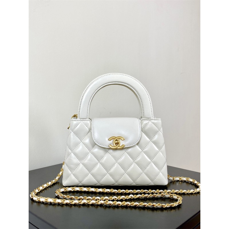 Chanel Mini Shopping bag AS4416 White