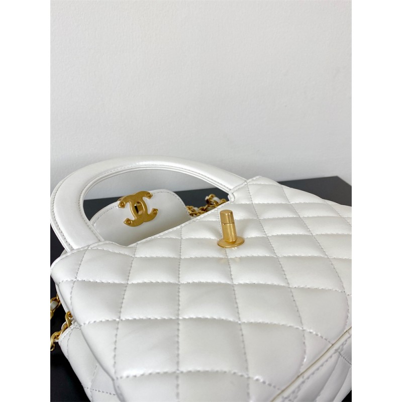 Chanel Mini Shopping bag AS4416 White