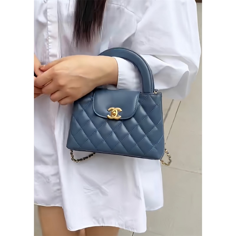 Chanel Mini Shopping bag AS4416 Blue