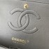 Chanel Lambskin Leather Classic Flap Bag A01112Grey