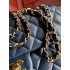 Chanel Lambskin Leather Classic Flap Bag A01112Blue