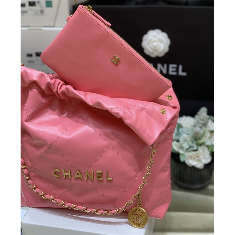 Chanel 22 Small Handbag AS3260Pink