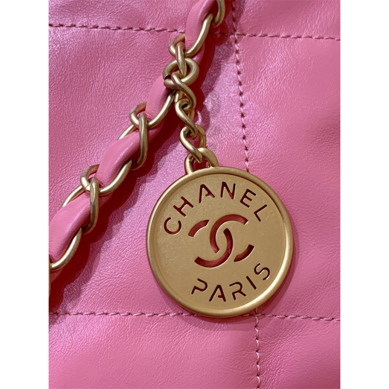 Chanel 22 Small Handbag AS3260Pink