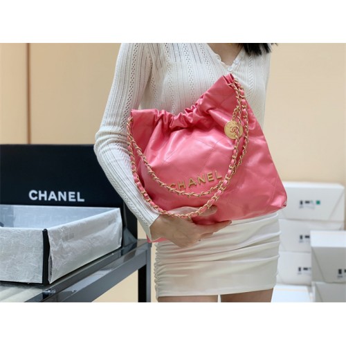 Chanel 22 Small Handbag AS3260Pink